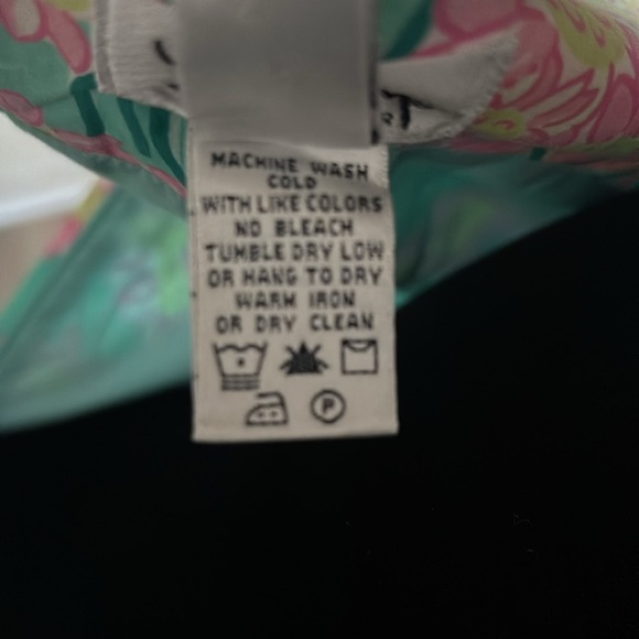 Vintage Y2K Lilly Pultizer Nadine Blue Grotto Scalloped Neck Day Dress 0054 - Picture 8 of 8